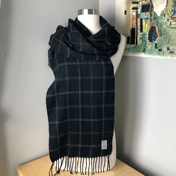 Dockers Plaid Scarf - Made in Italy - Picture 1 of 4